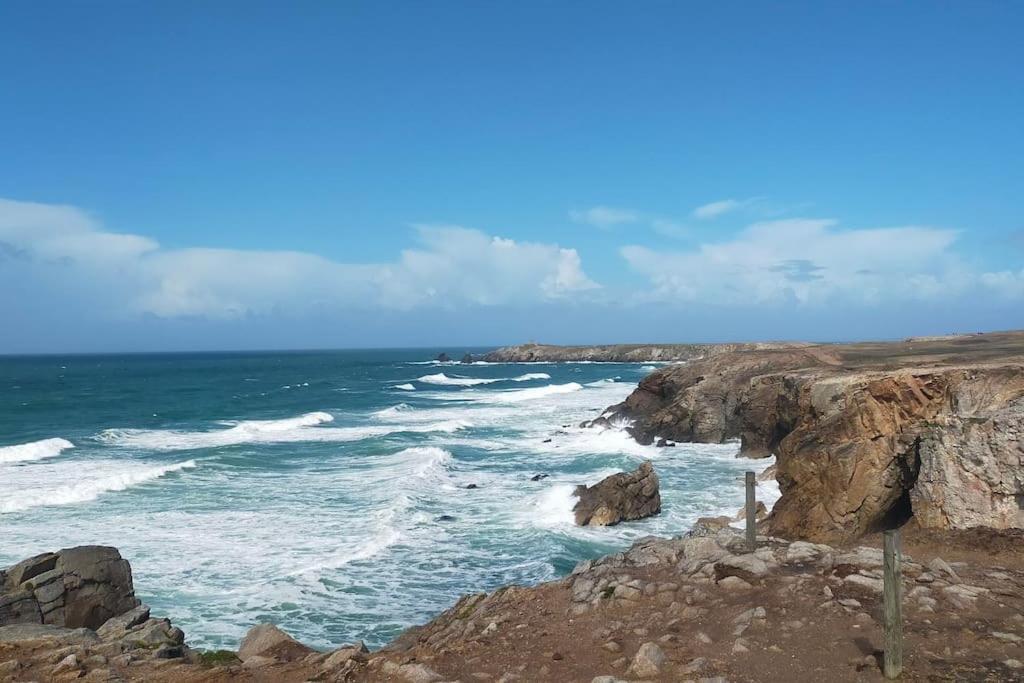 T2 Neuf Au Pied De La Plage Saint-Pierre-Quiberon Bagian luar foto