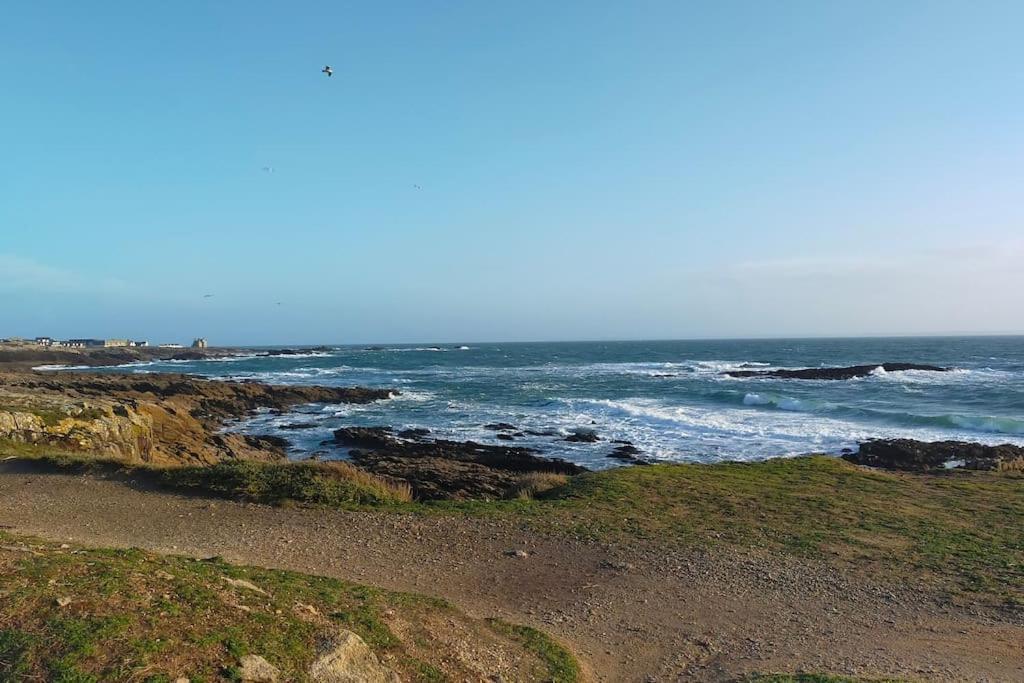 T2 Neuf Au Pied De La Plage Saint-Pierre-Quiberon Bagian luar foto