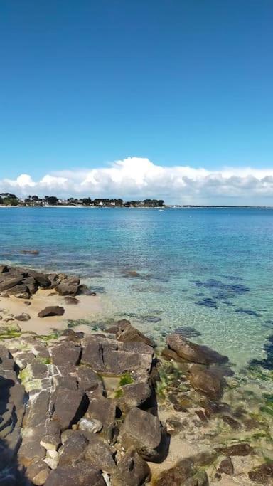 T2 Neuf Au Pied De La Plage Saint-Pierre-Quiberon Bagian luar foto